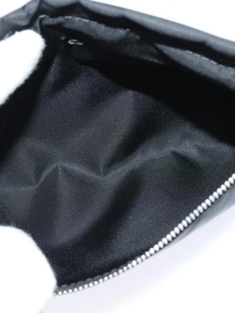 BURBERRY Pouch Nylon Black Silver - Picture 12 of 16